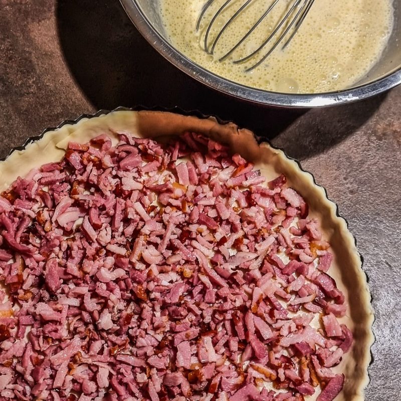 Traditionele quiche lorraine