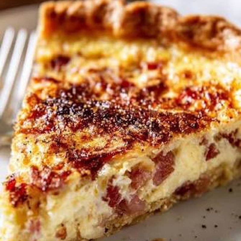 Traditionele quiche lorraine
